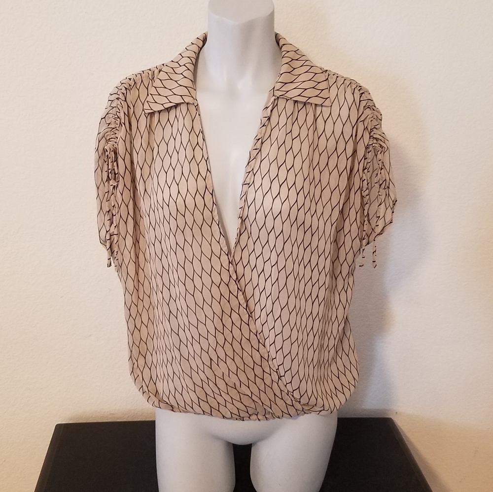 Pleione Deep Wrap Top